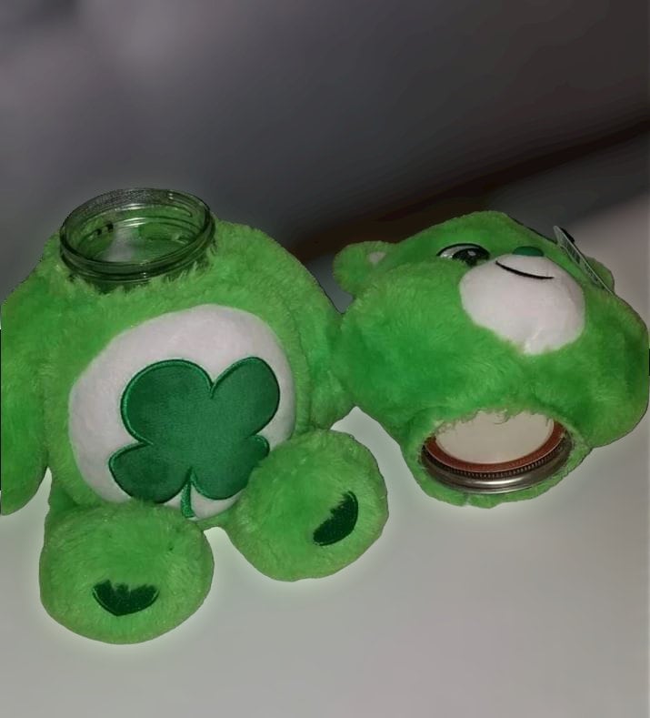 LARGE 14″ stuffed animal Stash Jar JessieJadesCustoms